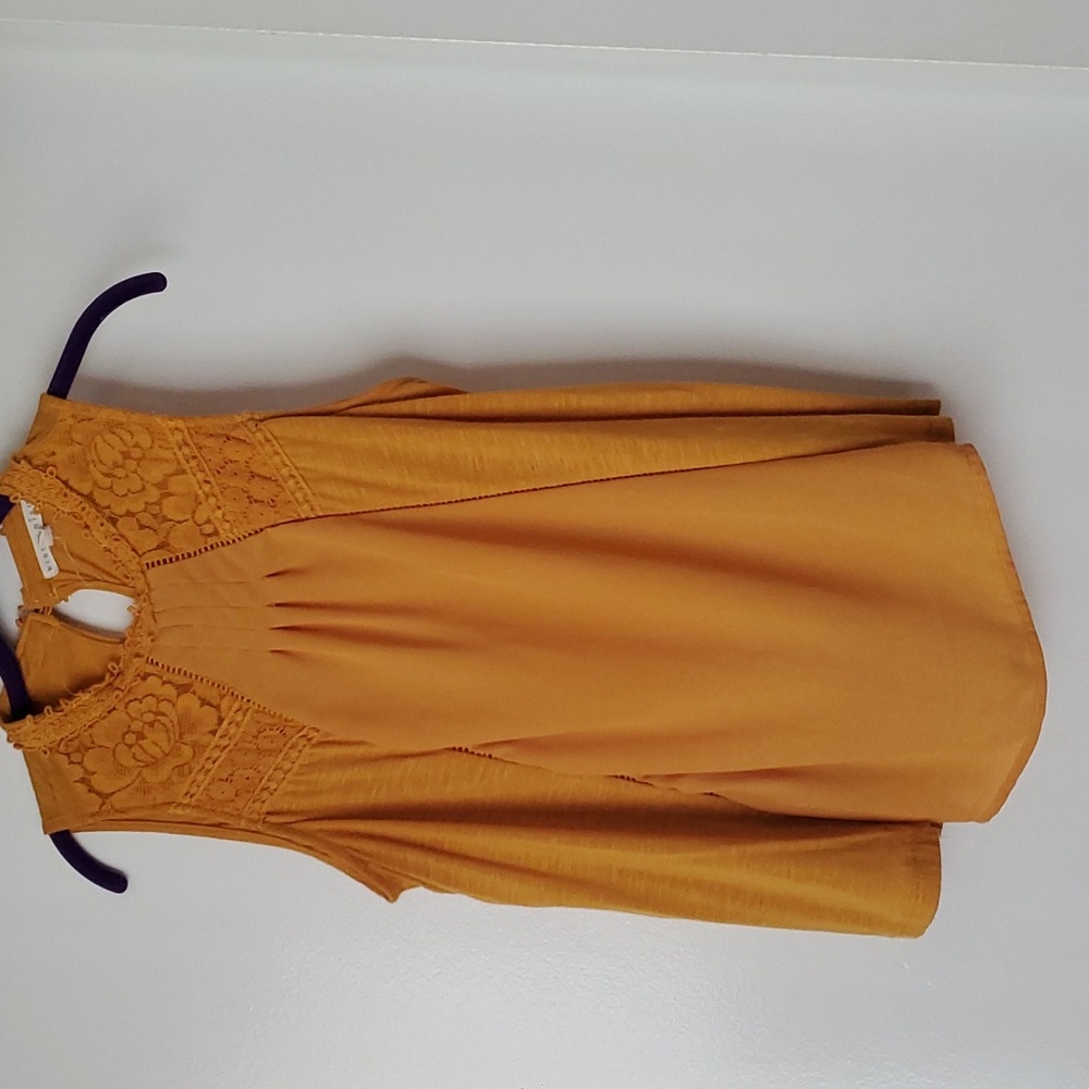 Yellow Sleeveless Top